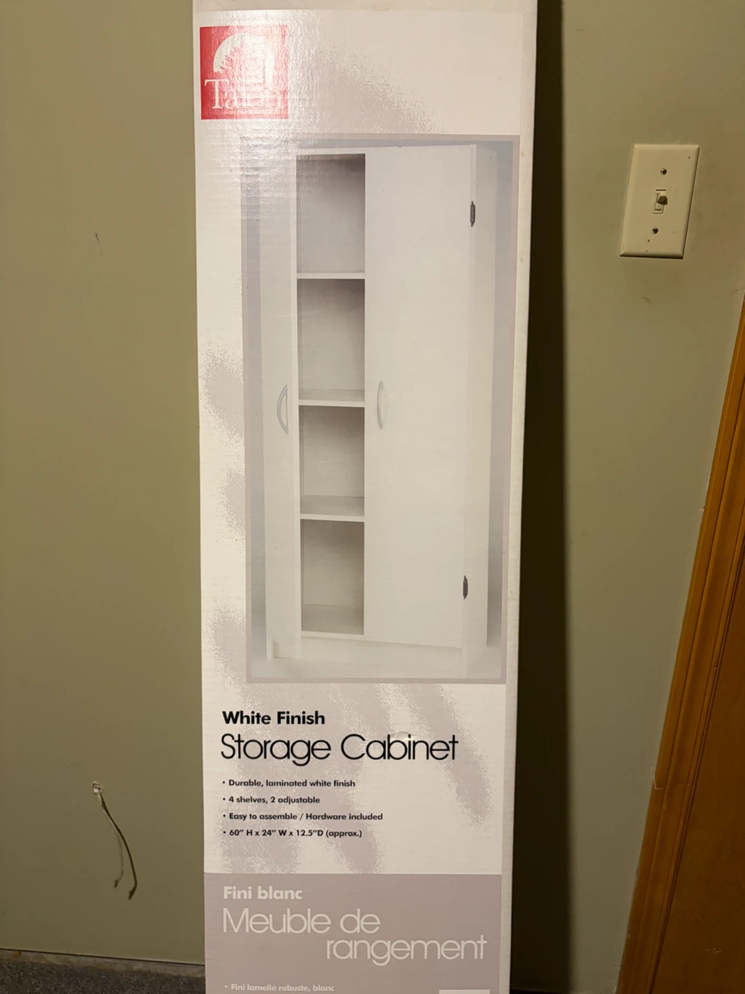 Talon White Storage Cabinet - photo 2