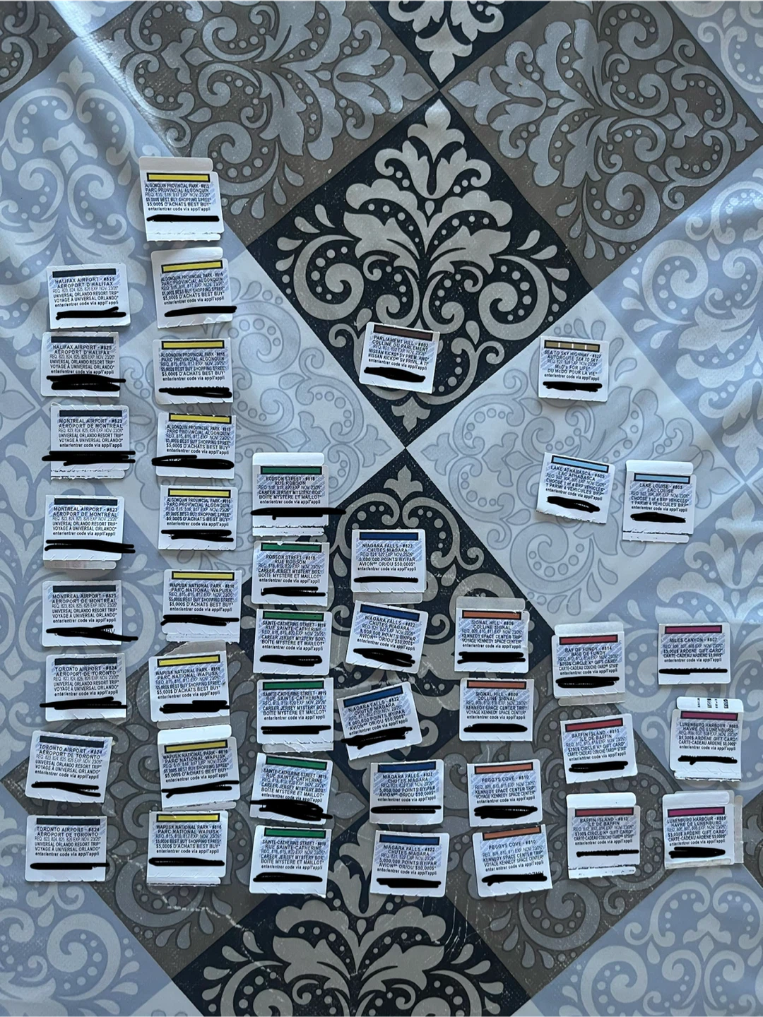 McDonald’s Monopoly Stickers