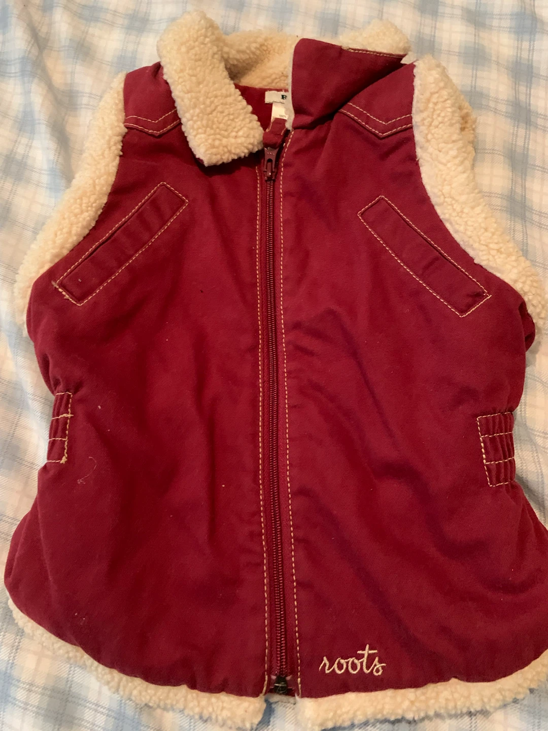 Roots Kids Sherpa-Lined Vest - Size 5T