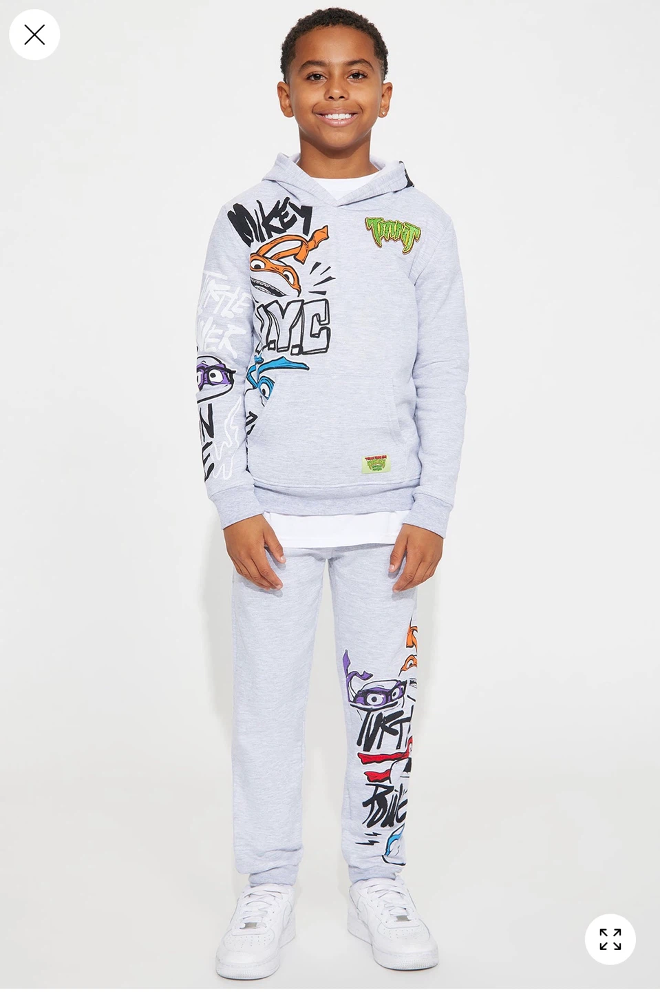 Teenage Mutant Ninja Turtles Hoodie and Jogger Set