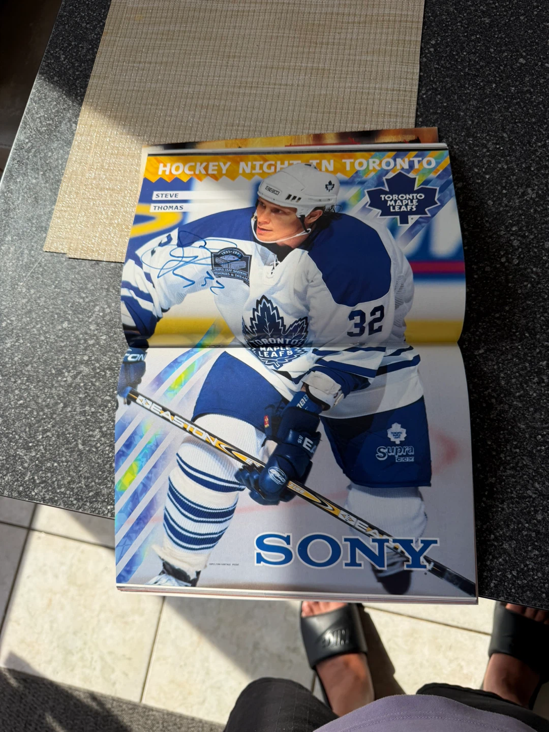Toronto Maple Leafs Official Programs and Yearbook Set