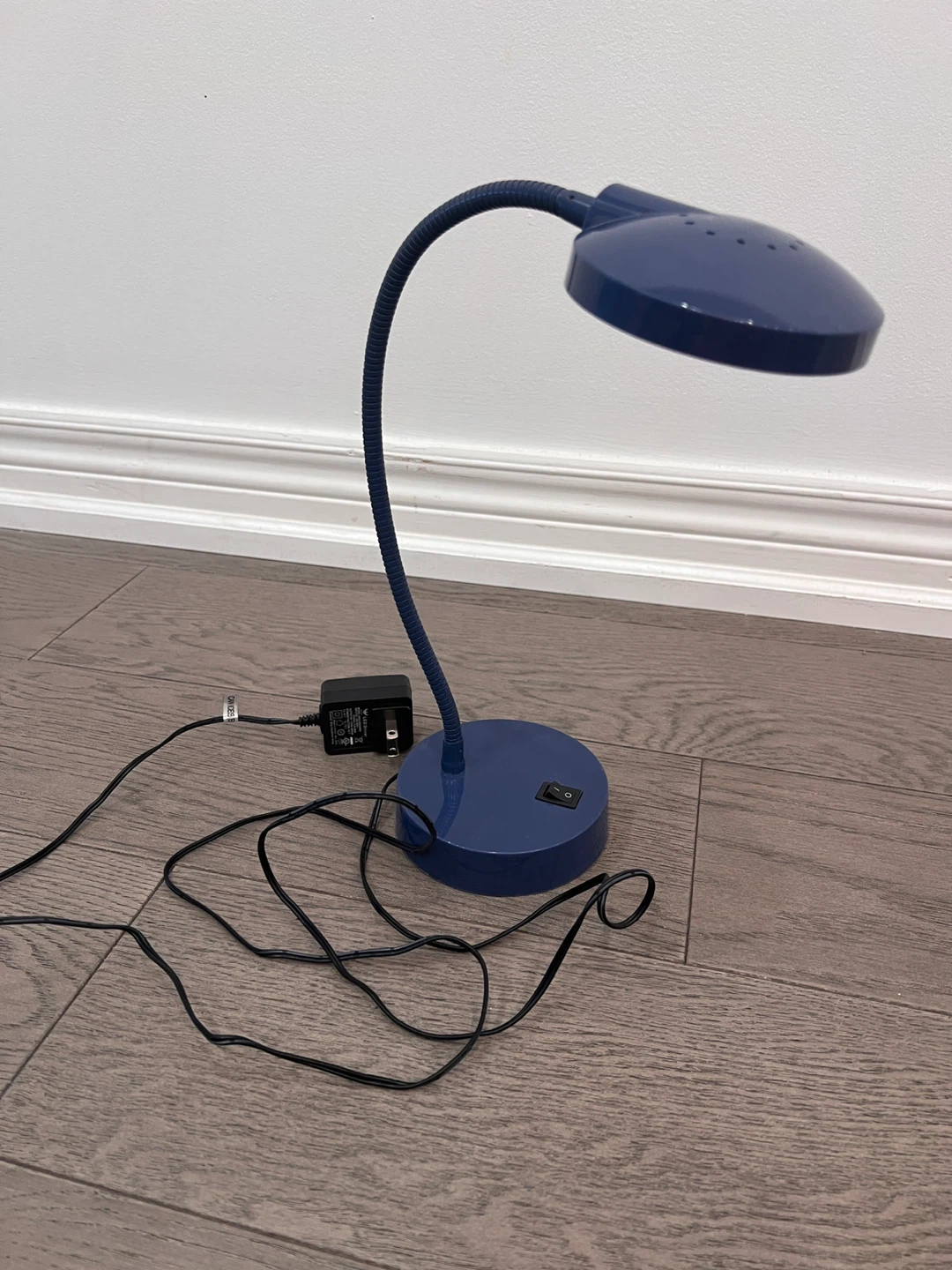 Blue LED Desk Lamp