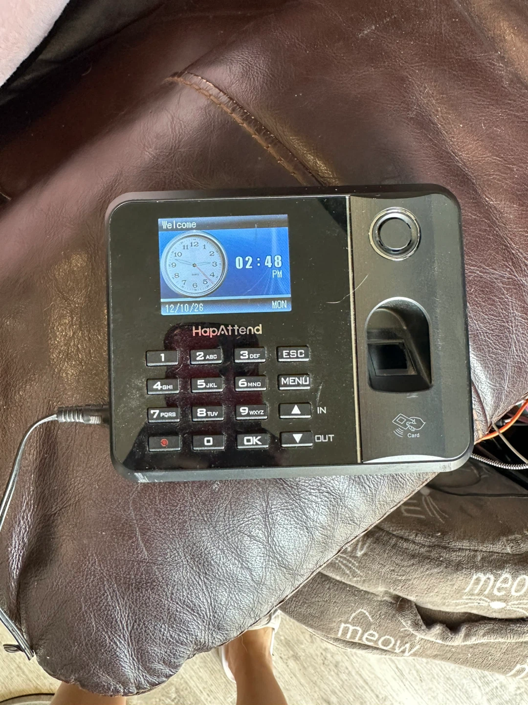HapAttend Fingerprint Attendance Terminal
