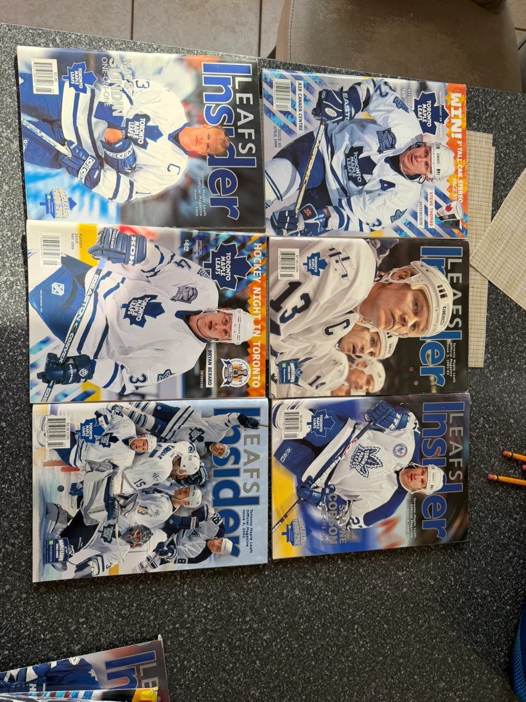 Collection of 13 Toronto Maple Leafs Insider Magazines - photo 2