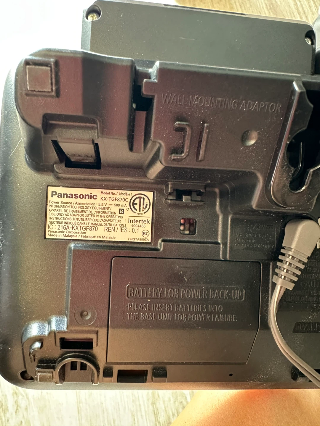 Panasonic KX-TGF870C Cordless Phone System - photo 2