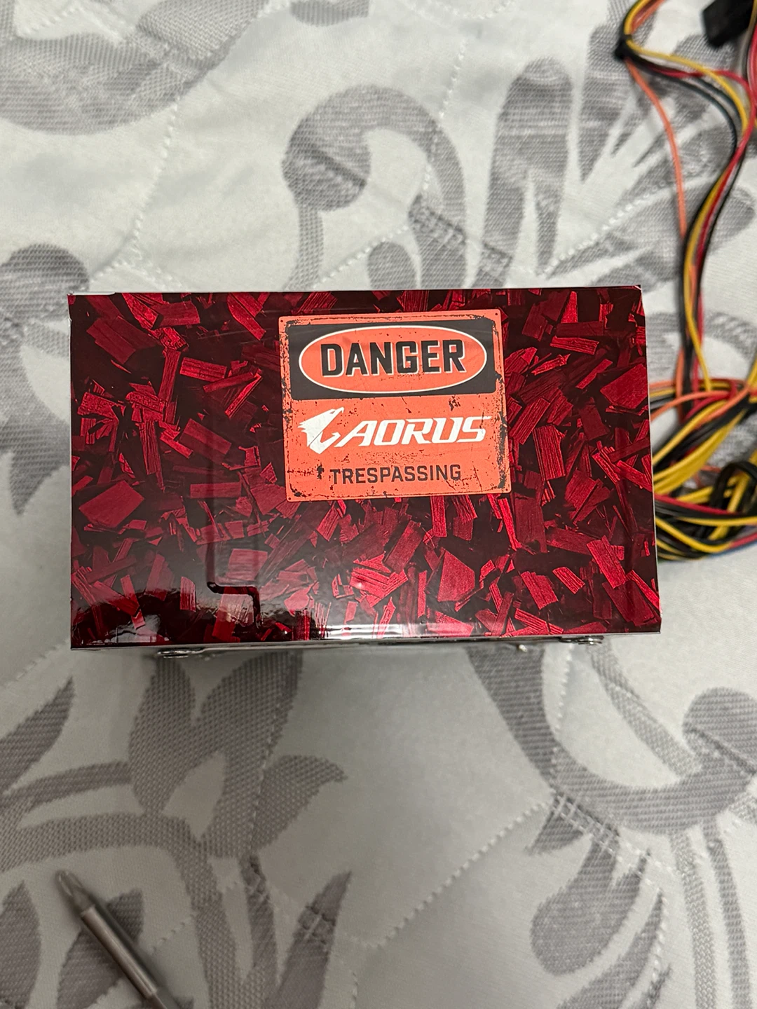 AORUS Computer Power Supply Unit (NEED GONE NEGOTIABLE)