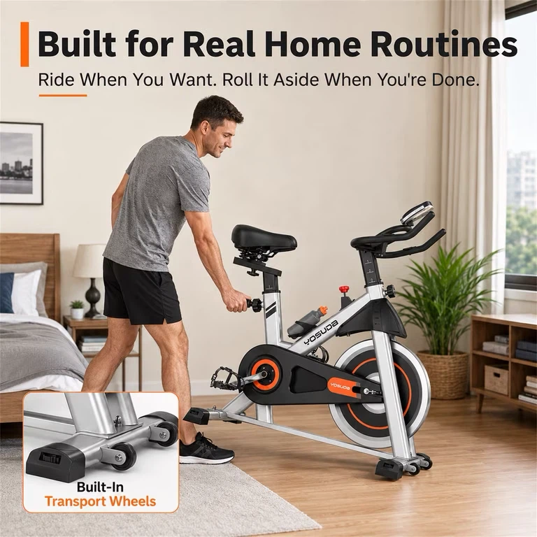 YOSUDA Exercise Bike for Home - photo 4