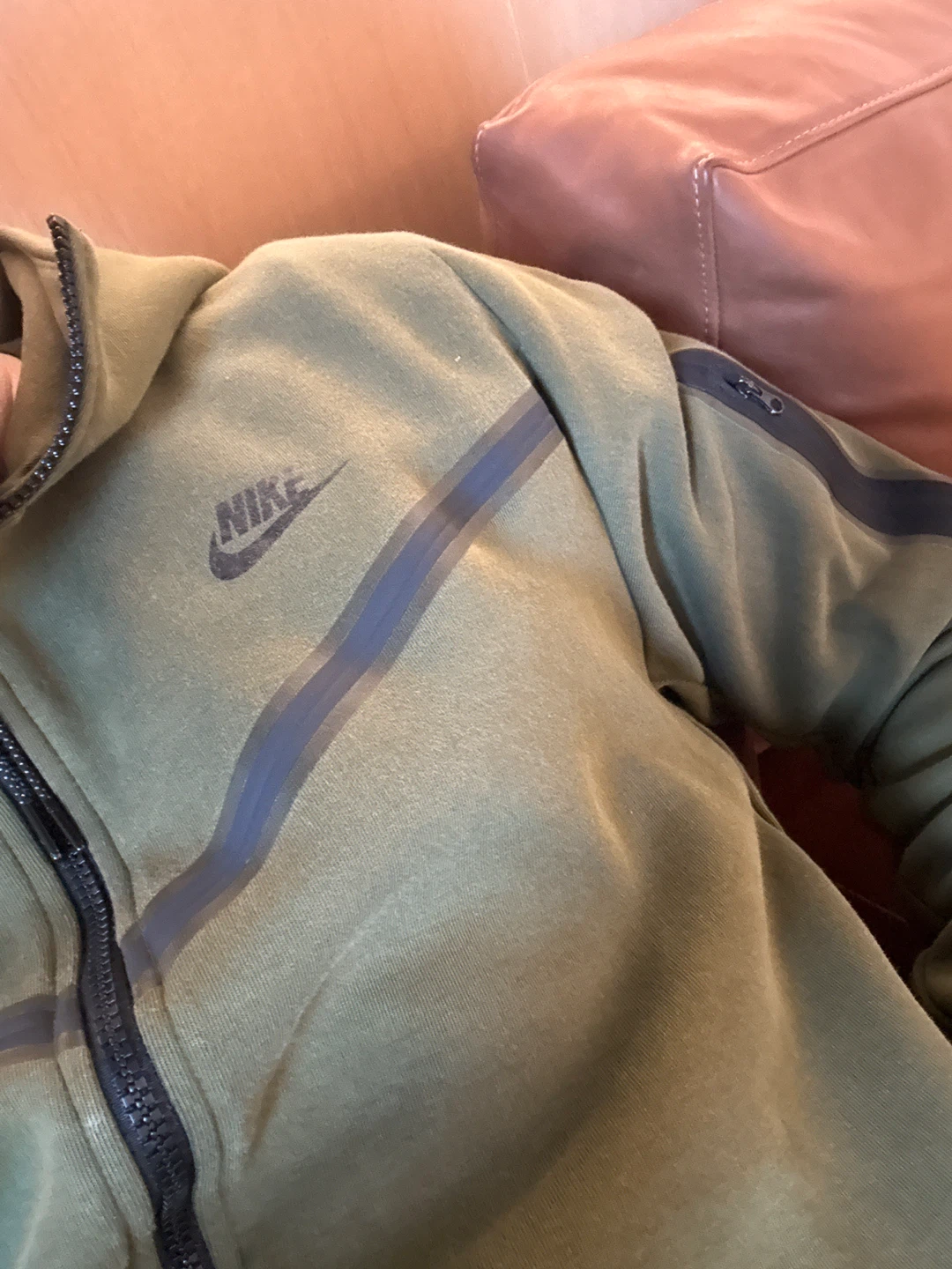 Nike Tech Fleece Olive Set - photo 3