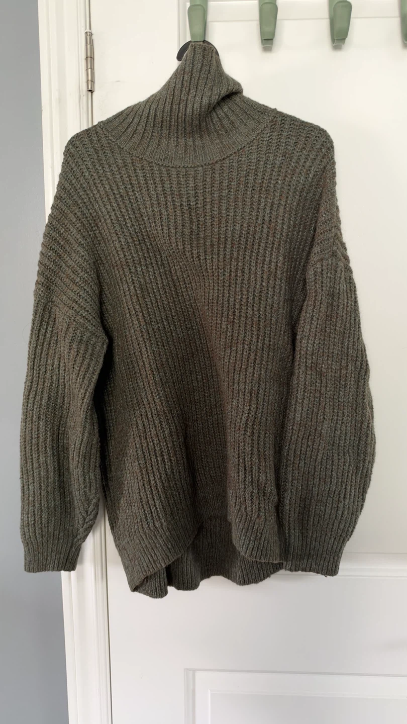 Old Navy Green Knit Turtleneck Sweater - photo 2