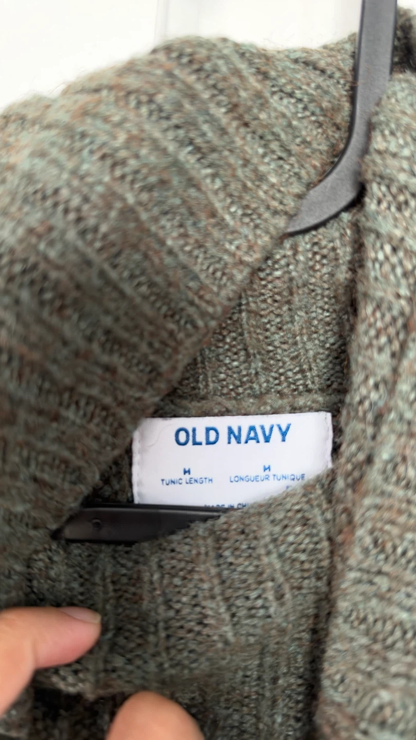 Old Navy Green Knit Turtleneck Sweater - photo 3