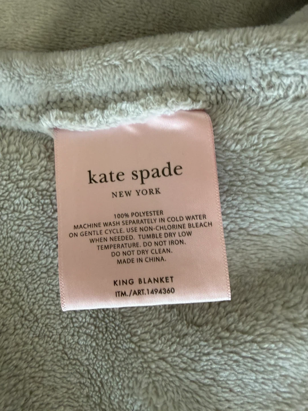 Kate Spade New York King Blanket - photo 4