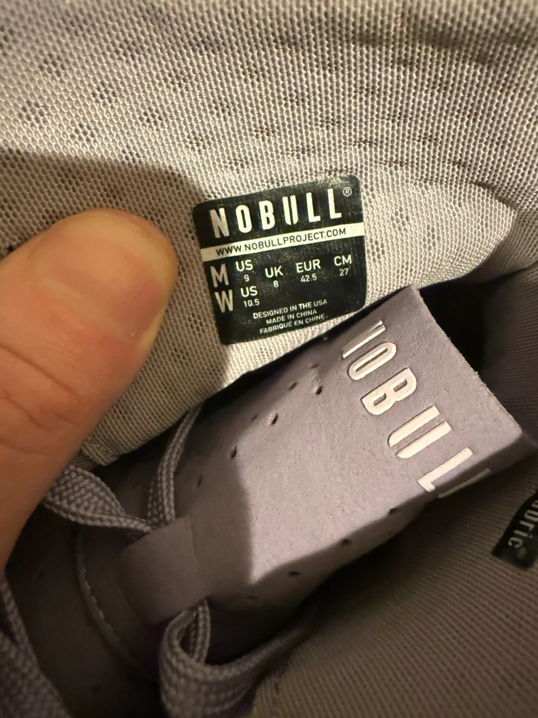 NOBULL High-Top Trainers Light Purple - photo 4