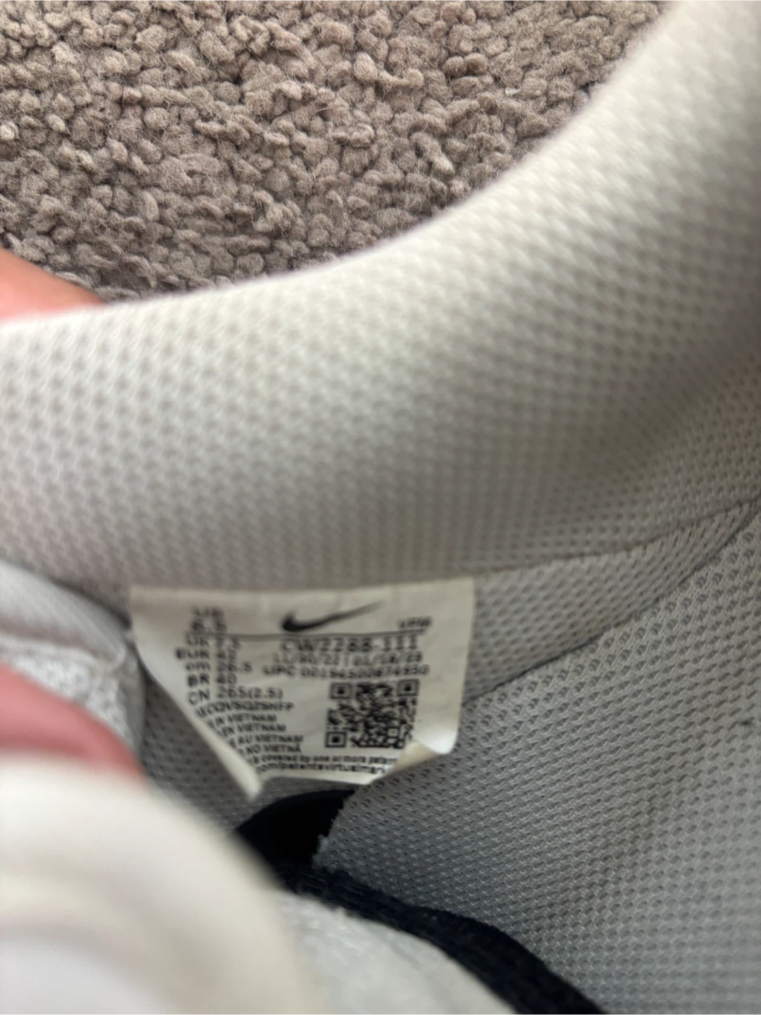 Nike Air Force 1 Low White Size 8.5 - photo 4