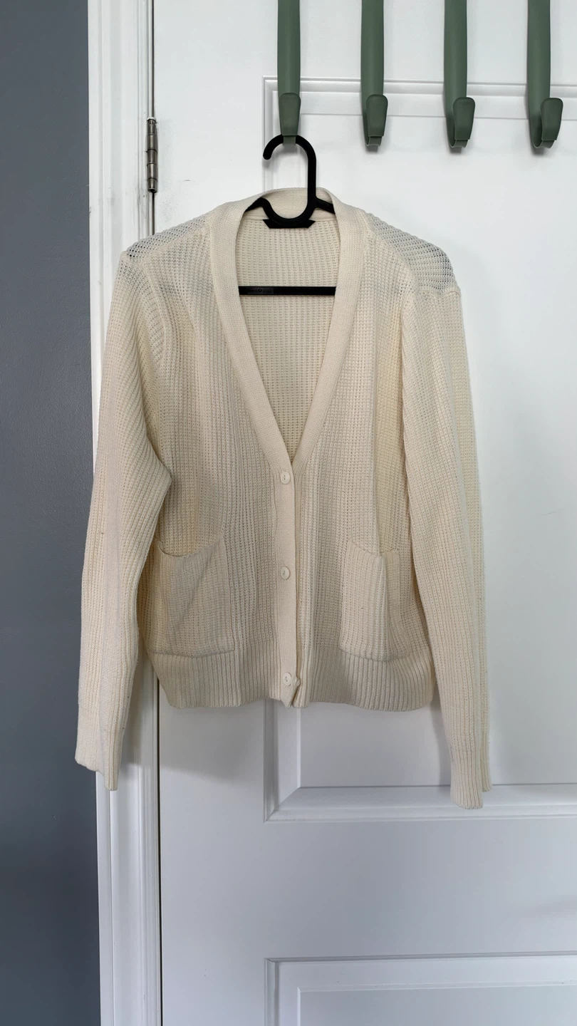 Cream Knit Cardigan