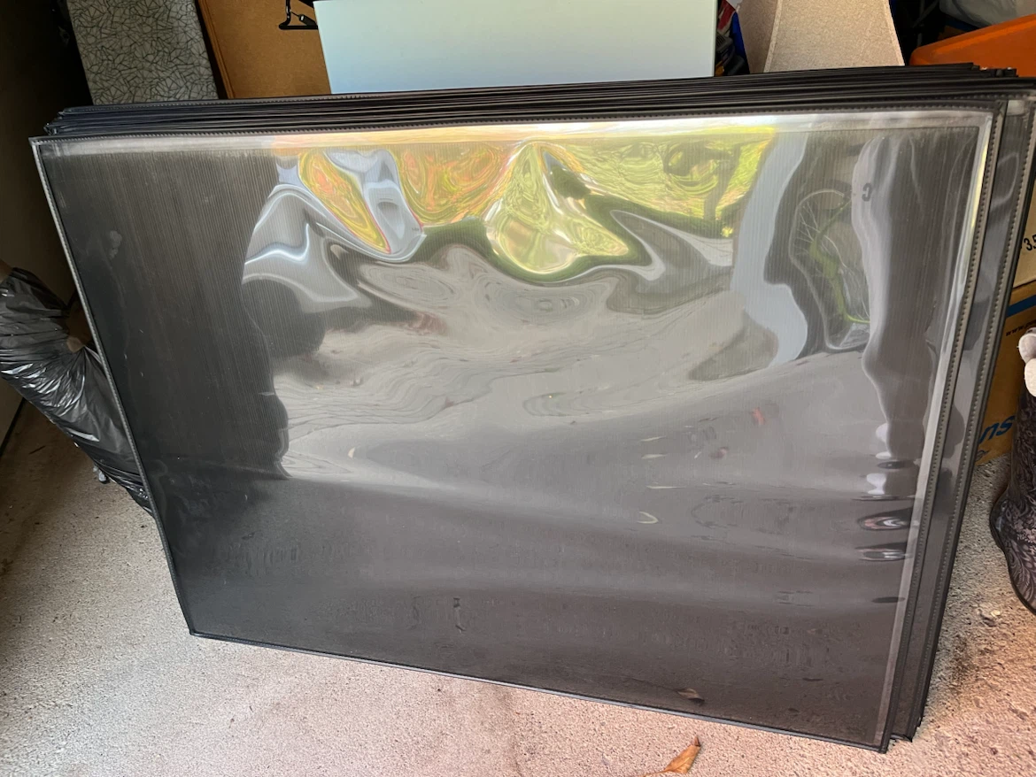 Large Black Presentation Portfolio Case