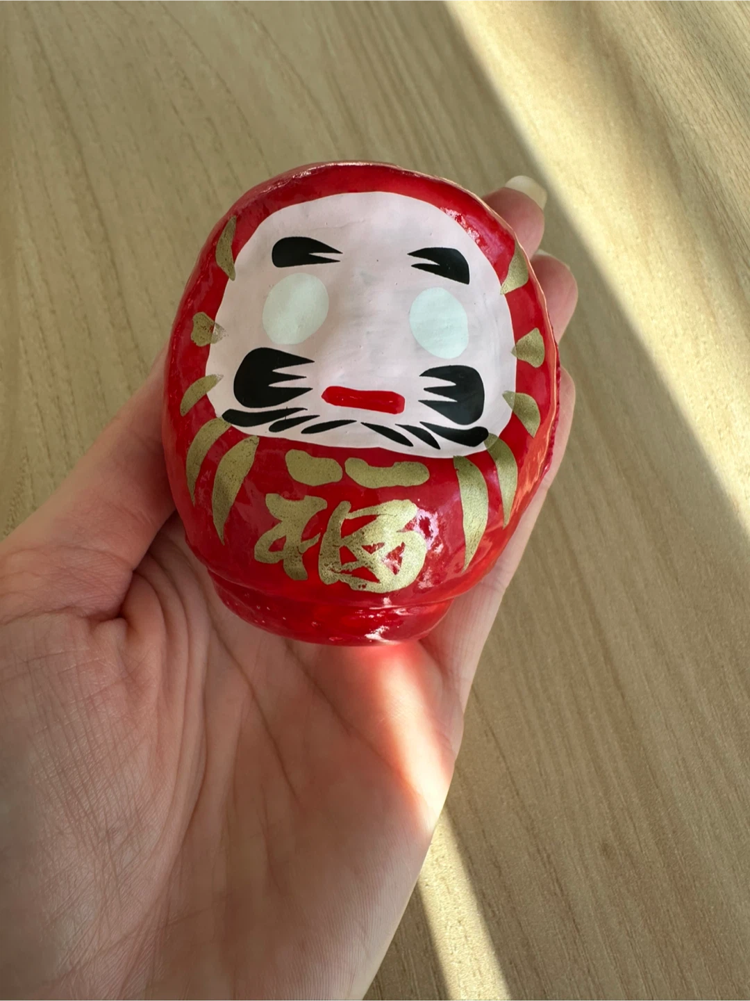 Small Red Daruma Doll
