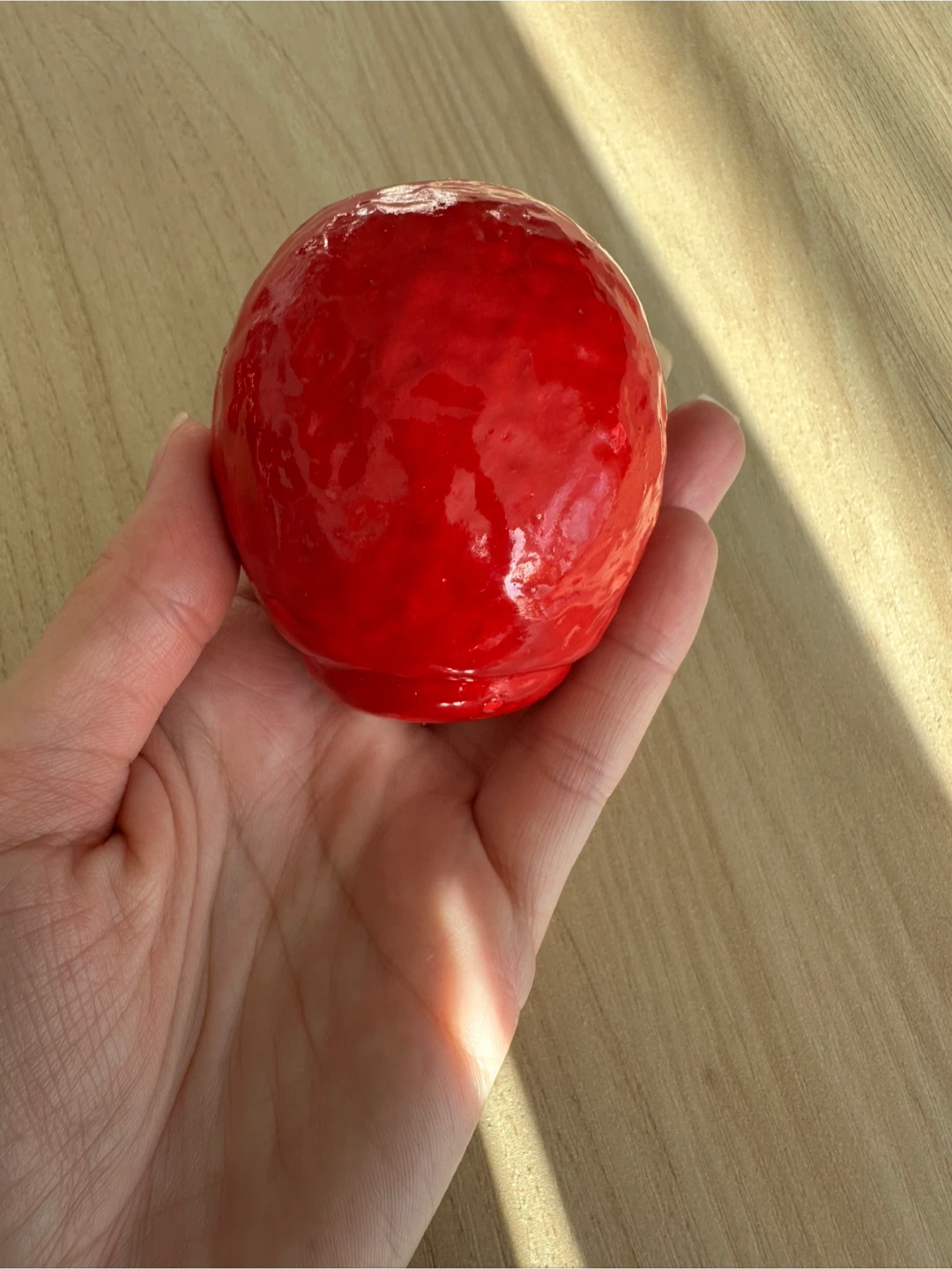 Small Red Daruma Doll - photo 2