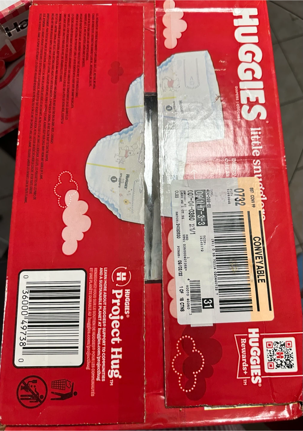 Huggies Little Snugglers Size 1 Diapers - photo 2