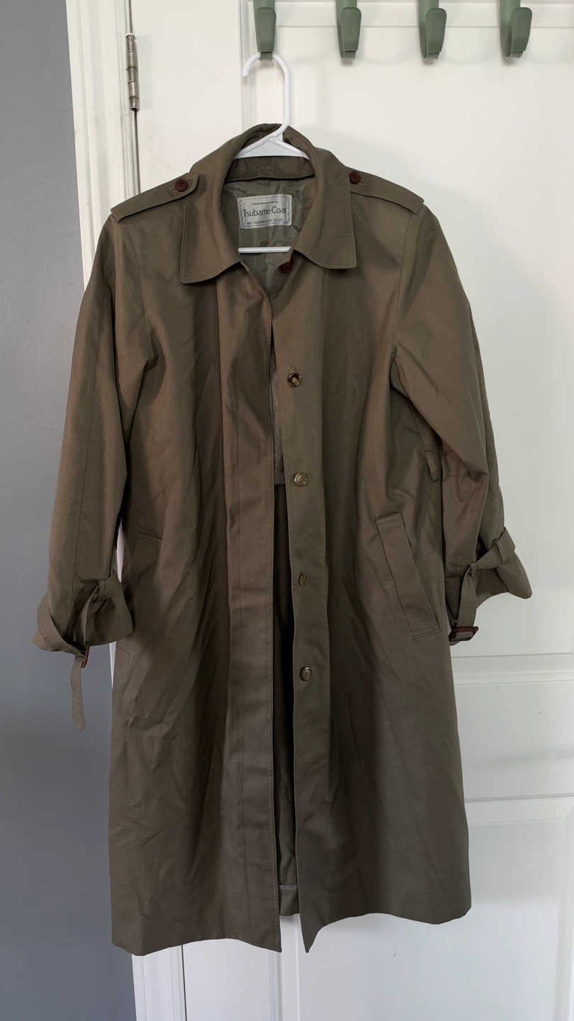 Tsubame Coat Olive Trench Coat