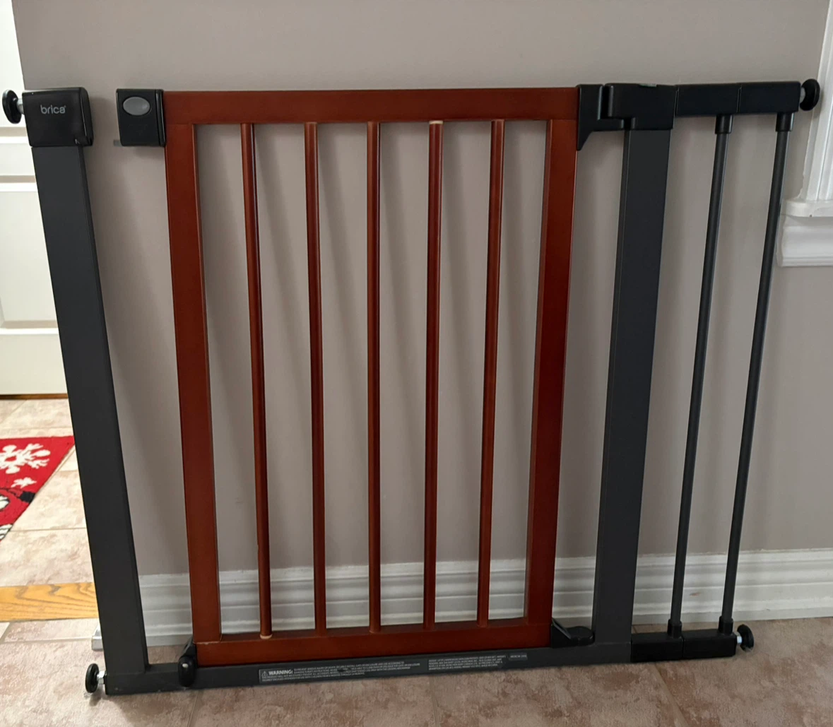 Brica Wooden Baby Gate