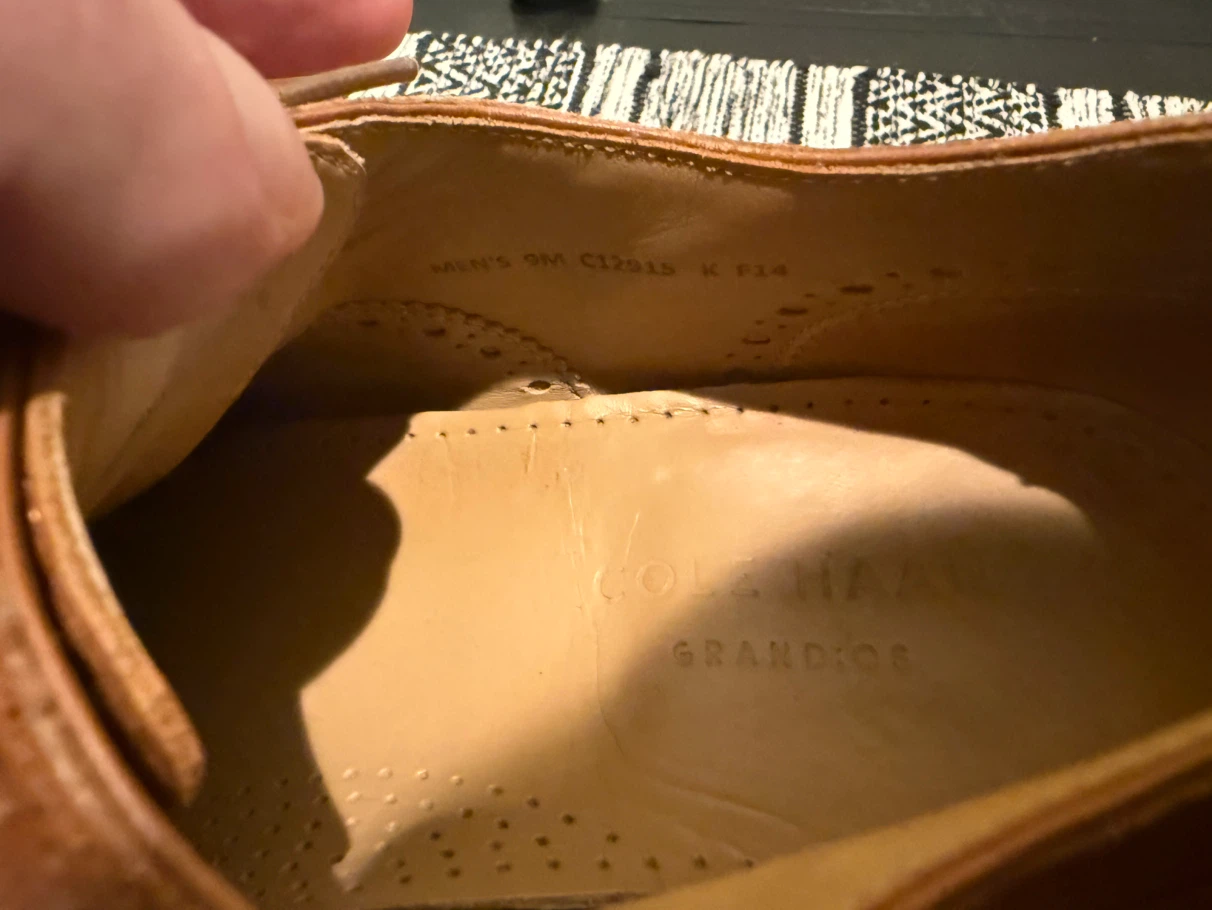 Cole Haan Grand.OS Wingtip Oxford Shoes - photo 4
