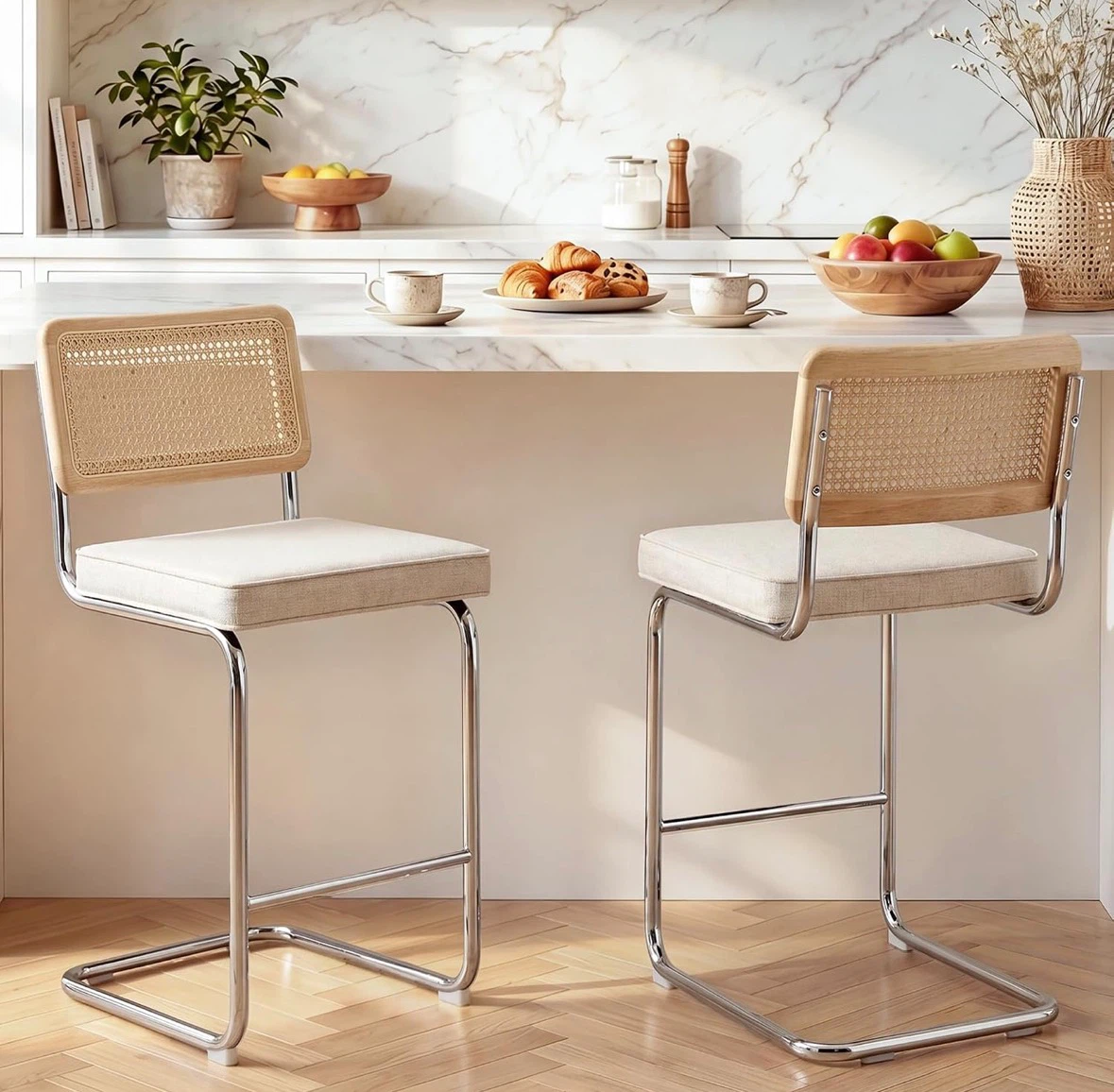 Set of Two Bar Stools
