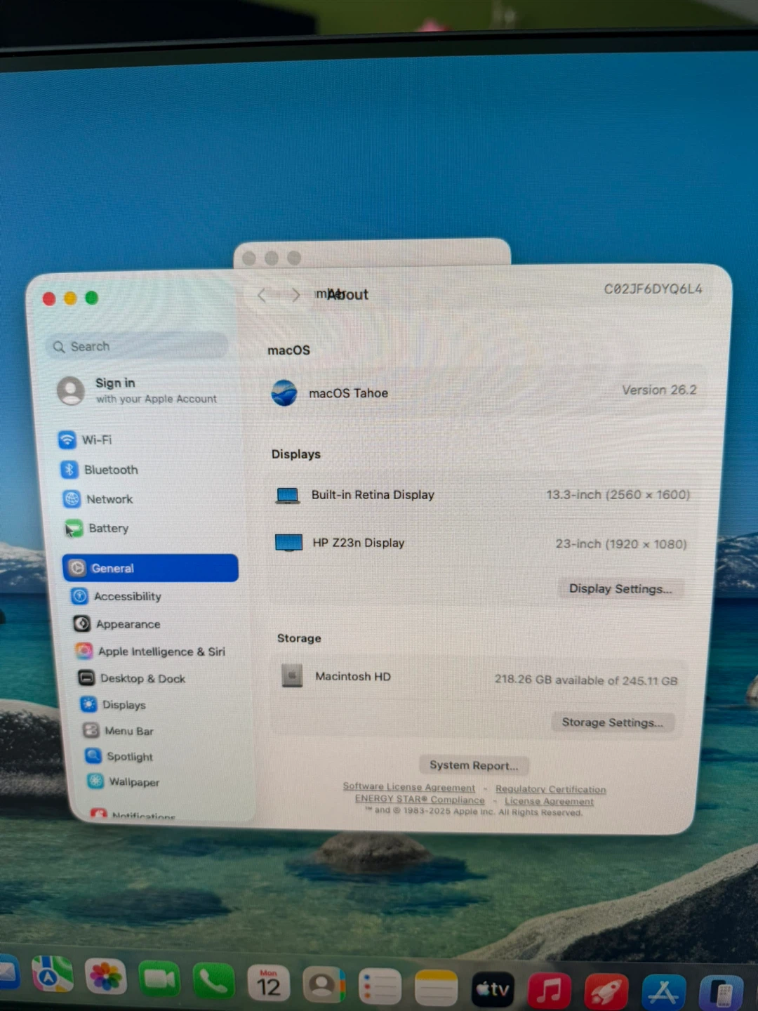 MacBook Air M1 2020 8GB RAM 256GB SSD Fully Functional - photo 3