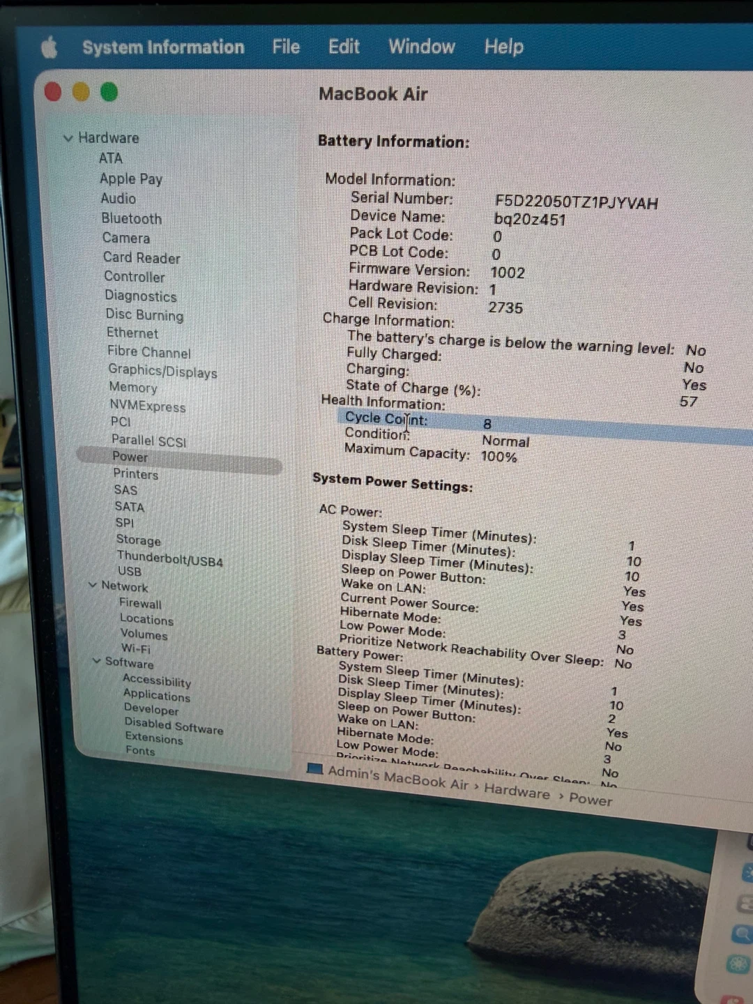 MacBook Air M1 2020 8GB RAM 256GB SSD Fully Functional - photo 4