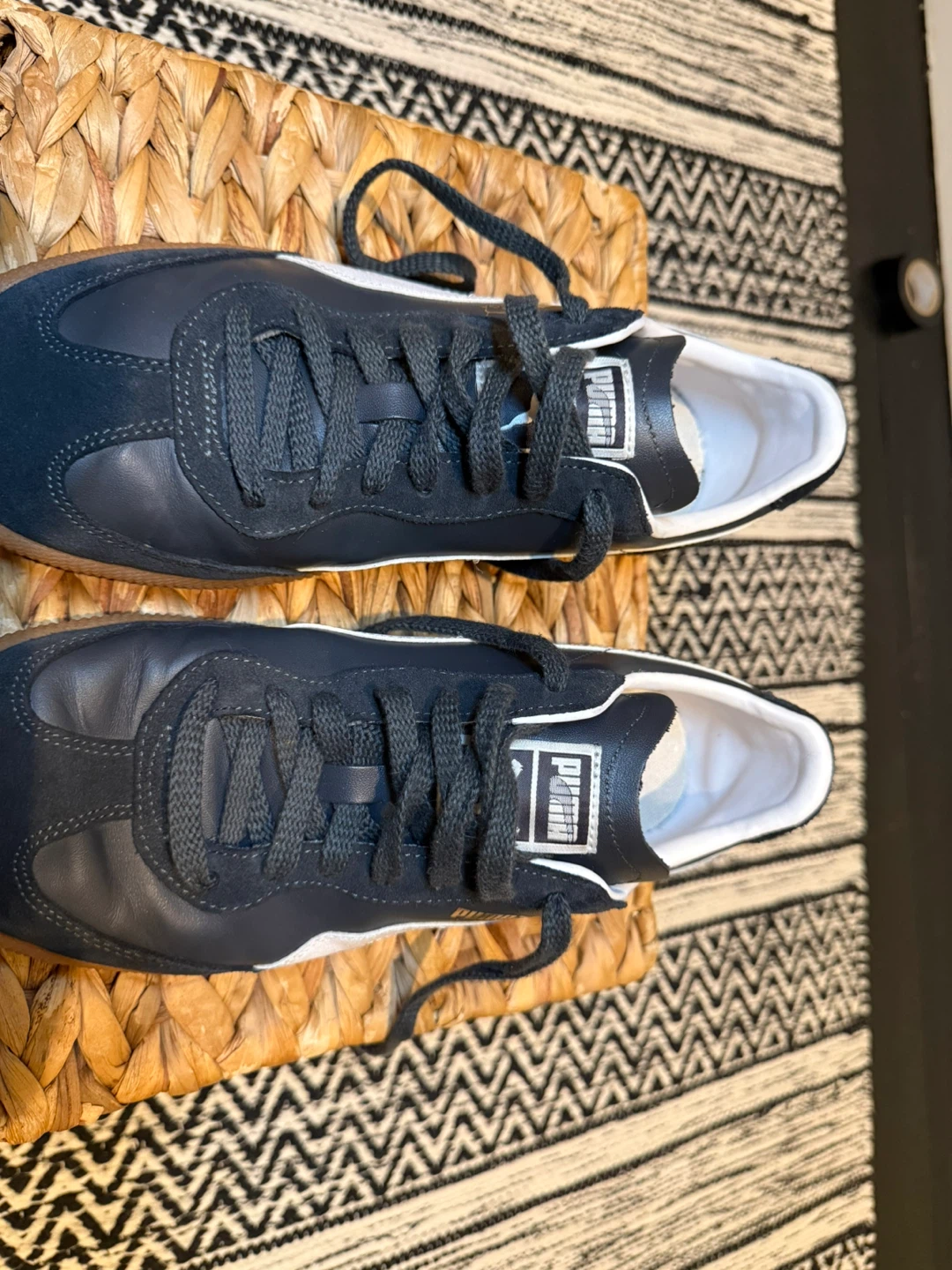 Puma Super Liga Sneakers Navy and White