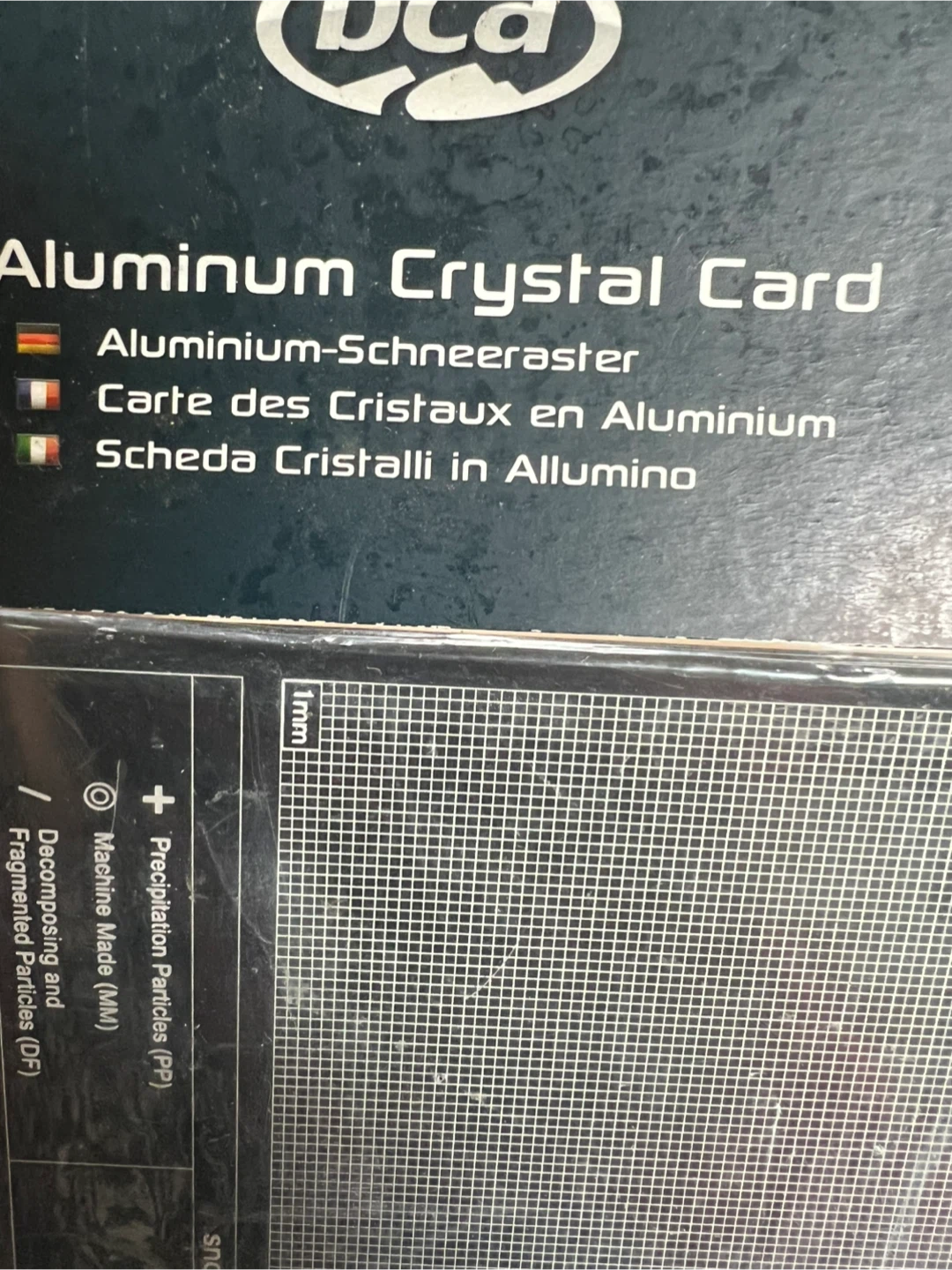 BCA Aluminum Crystal Card