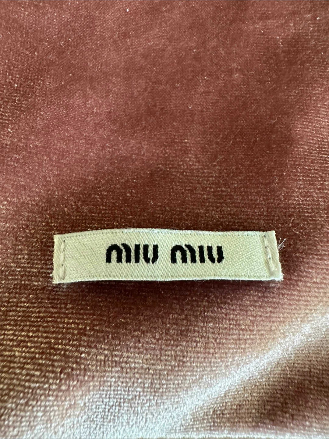 Miu Miu Velvet Pouch for sunglasses - photo 2