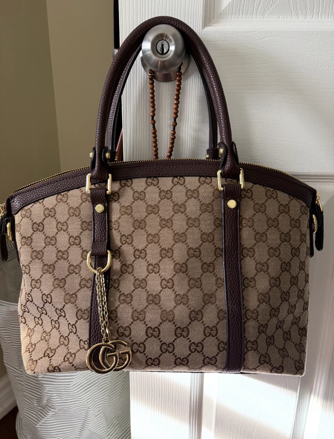 Gucci GG Canvas Tote Bag