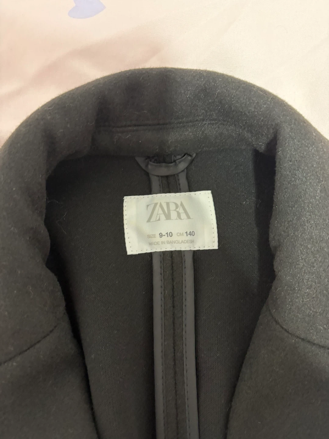 Zara Black Kids Coat - photo 2