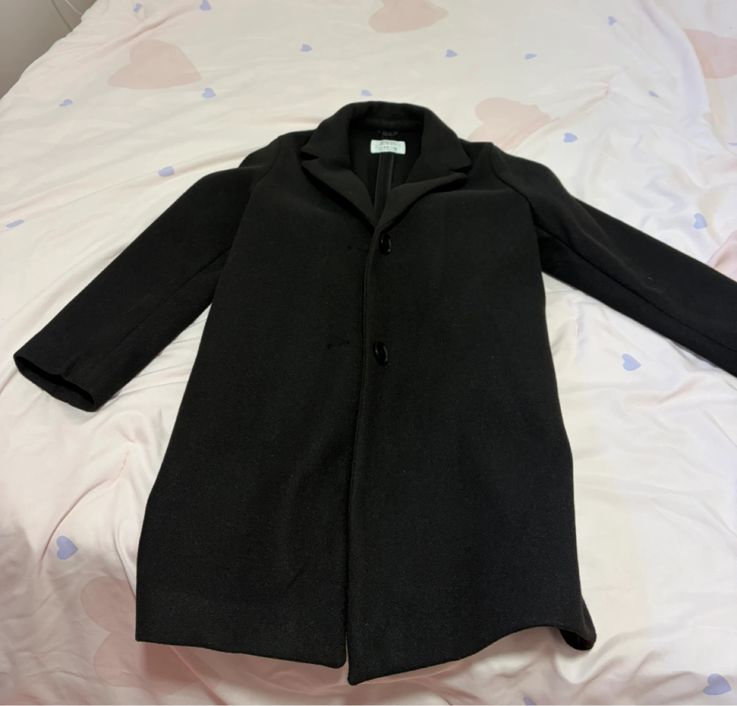 Zara Black Kids Coat