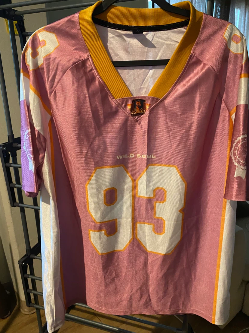 Wild Soul Pink Sports Jersey Number 93