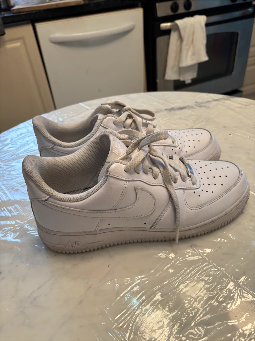 Nike Air Force 1 Low White Size 9.5 - photo 2