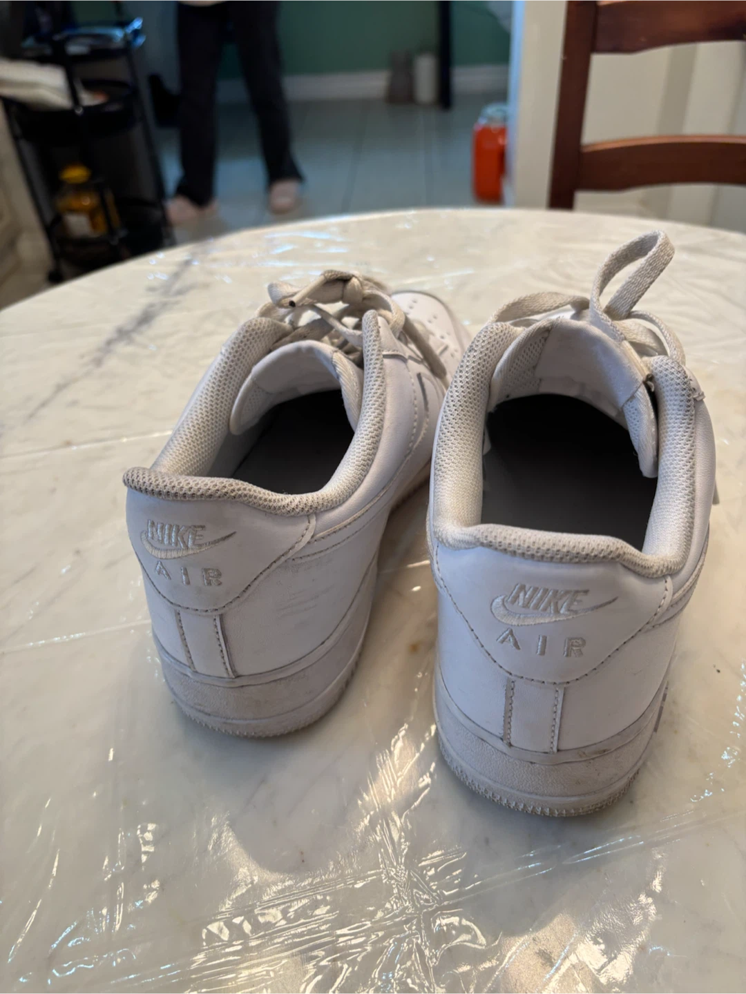 Nike Air Force 1 Low White Size 9.5 - photo 3