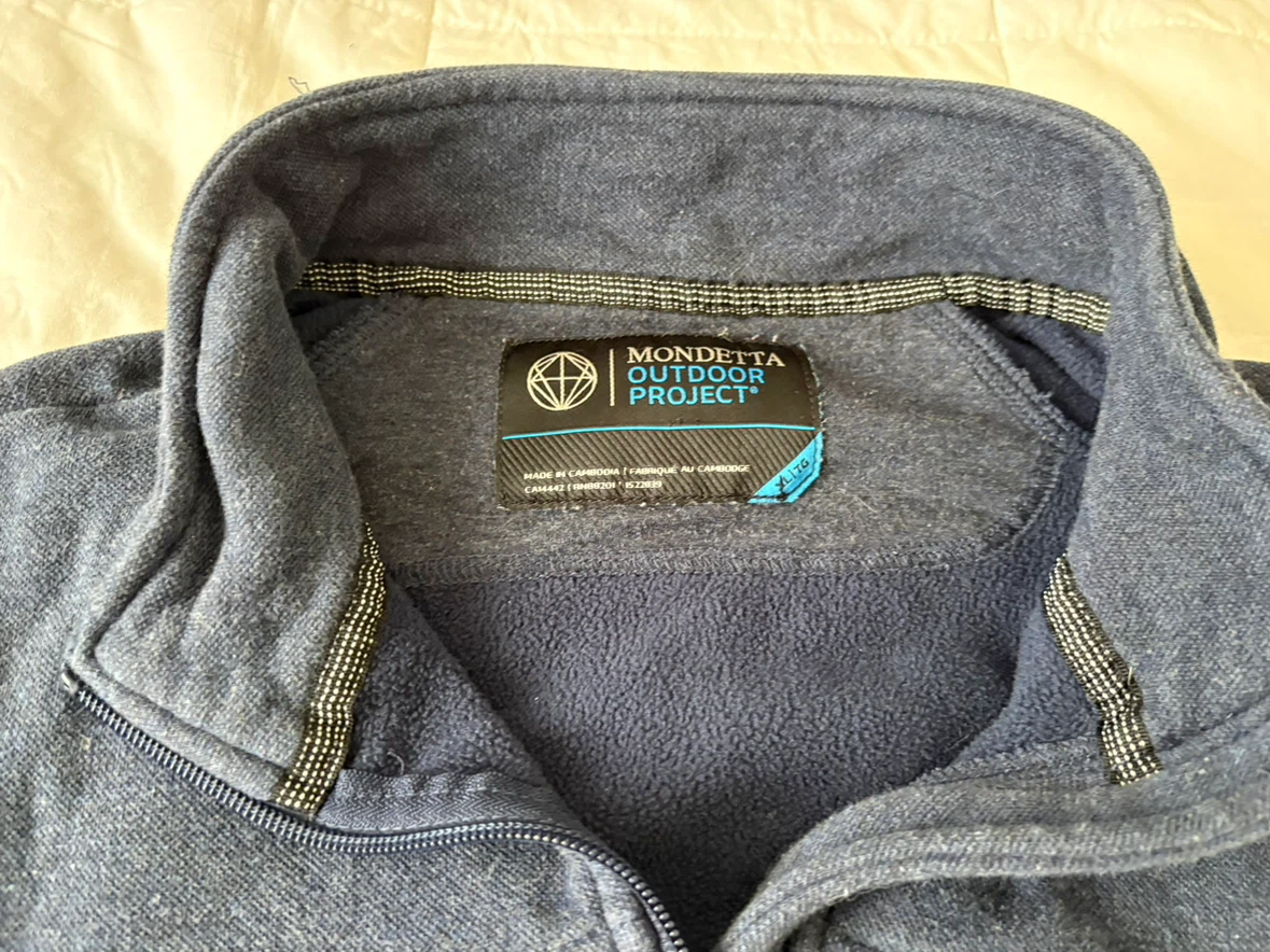 Veste Mondetta bleu foncé - photo 2