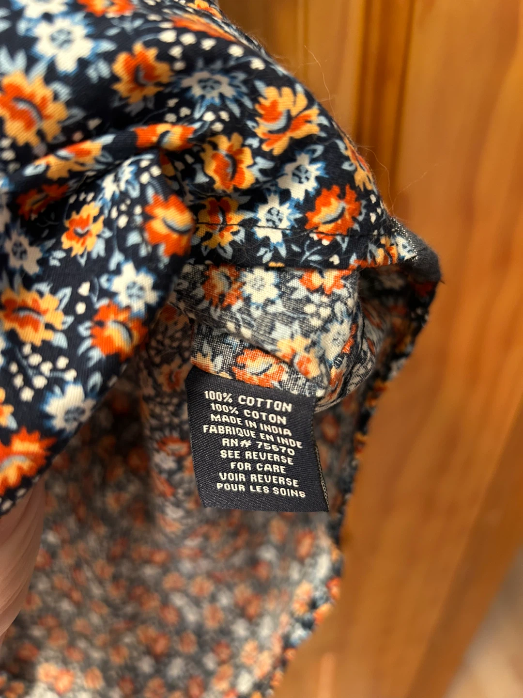 Men’s Floral Short Sleeve Button Up - photo 2