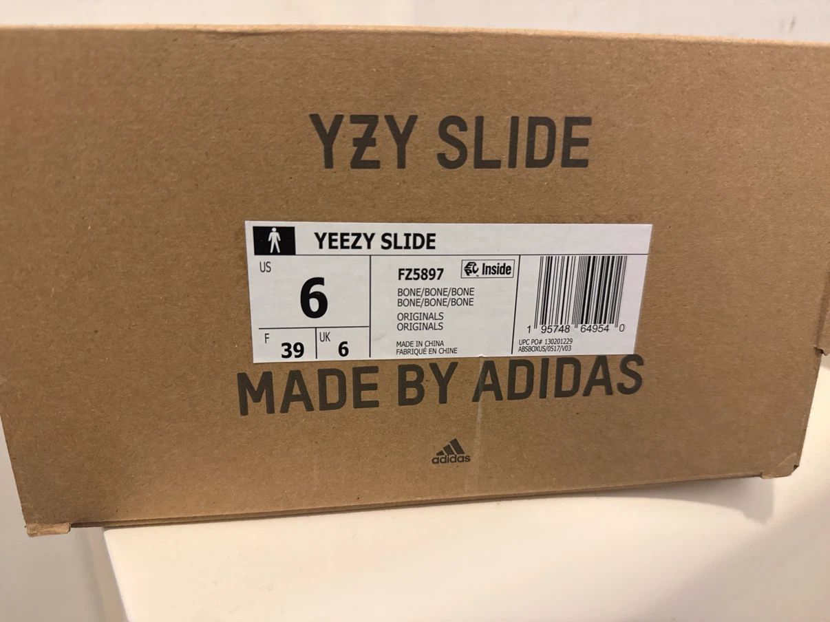 Adidas Yeezy Slide Bone Size 6 - photo 3