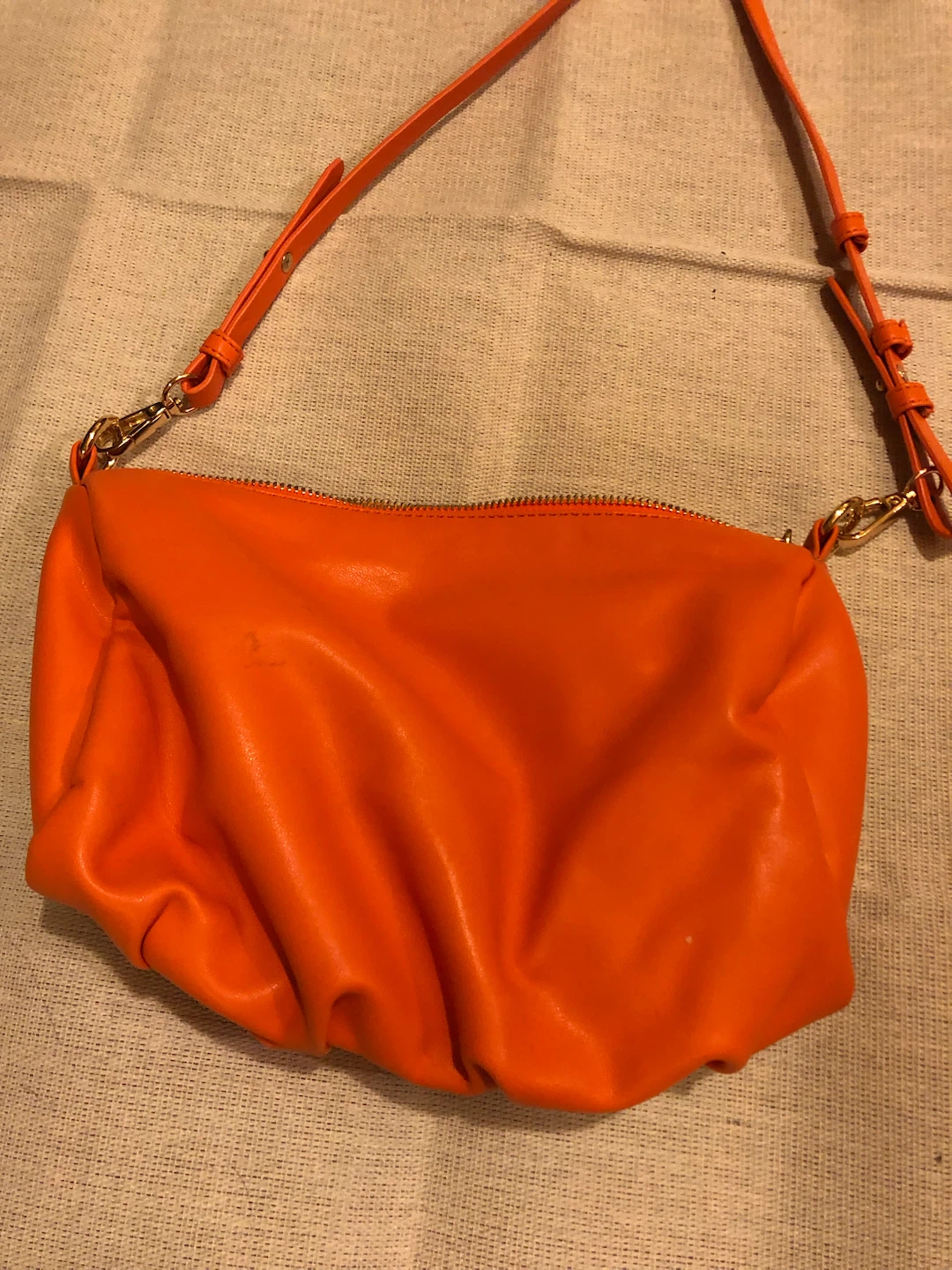 Orange Crossbody Bag