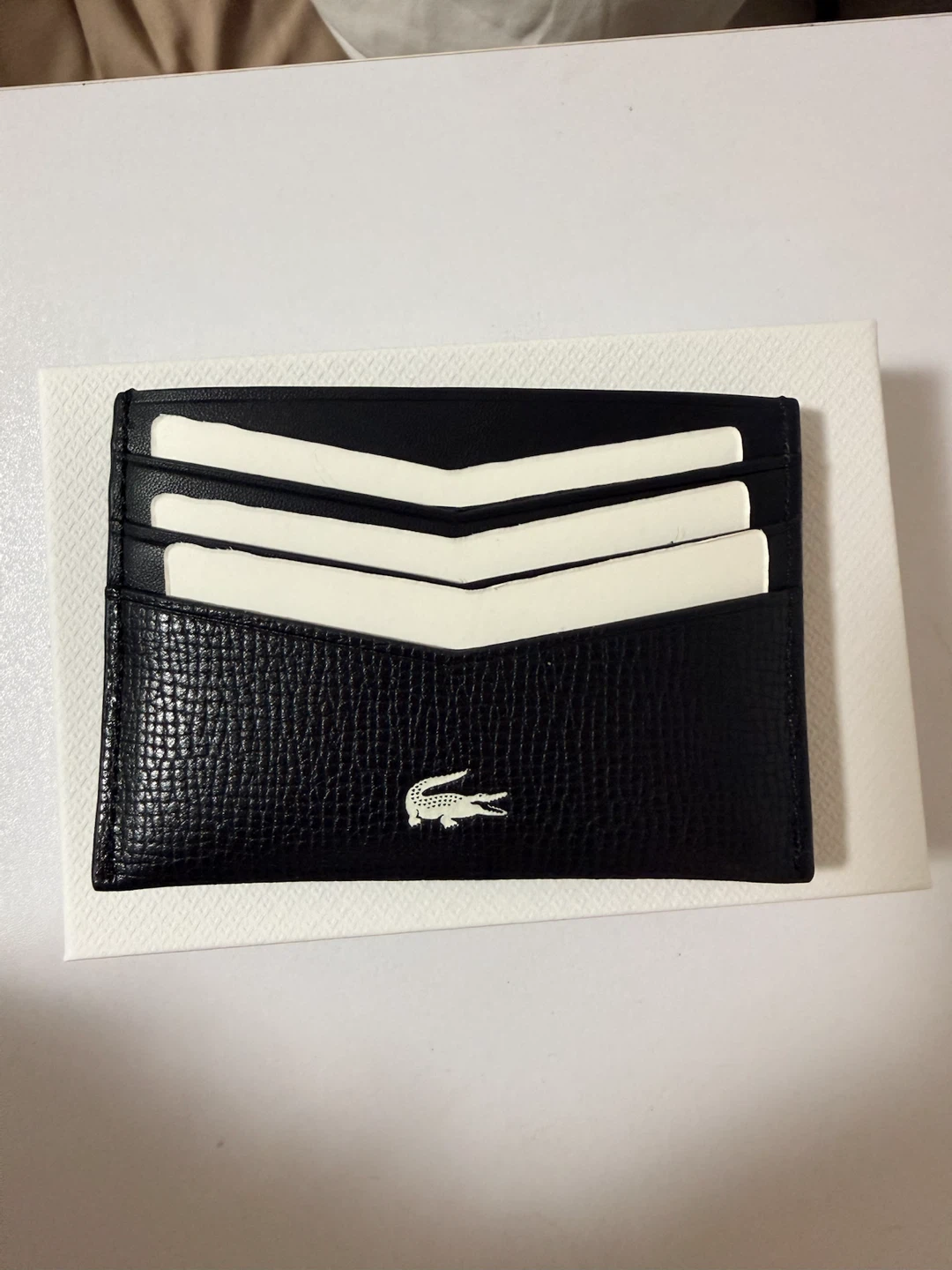 Lacoste Black Card Holder