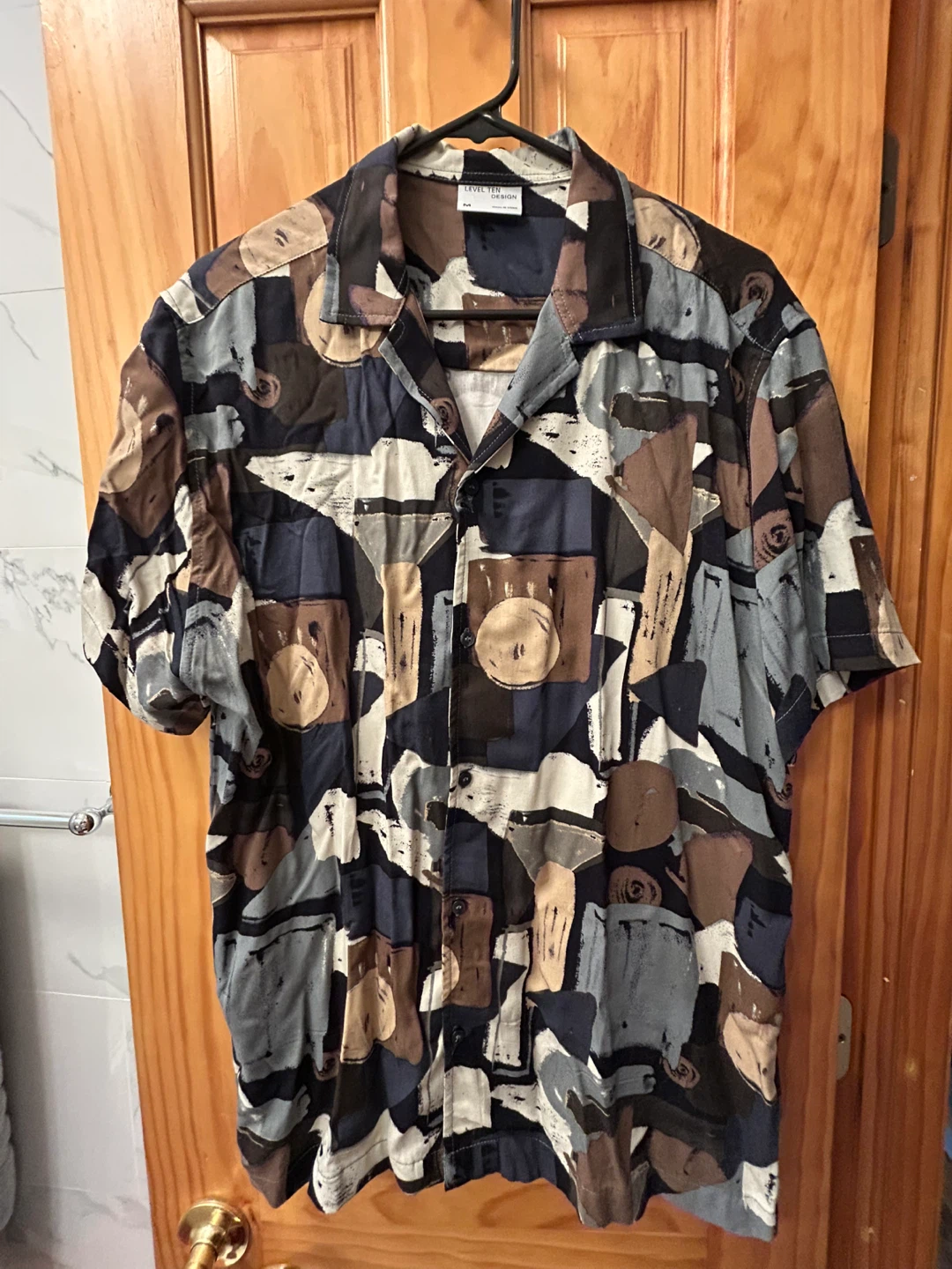 Men’s Funky Short Sleeve Button Up