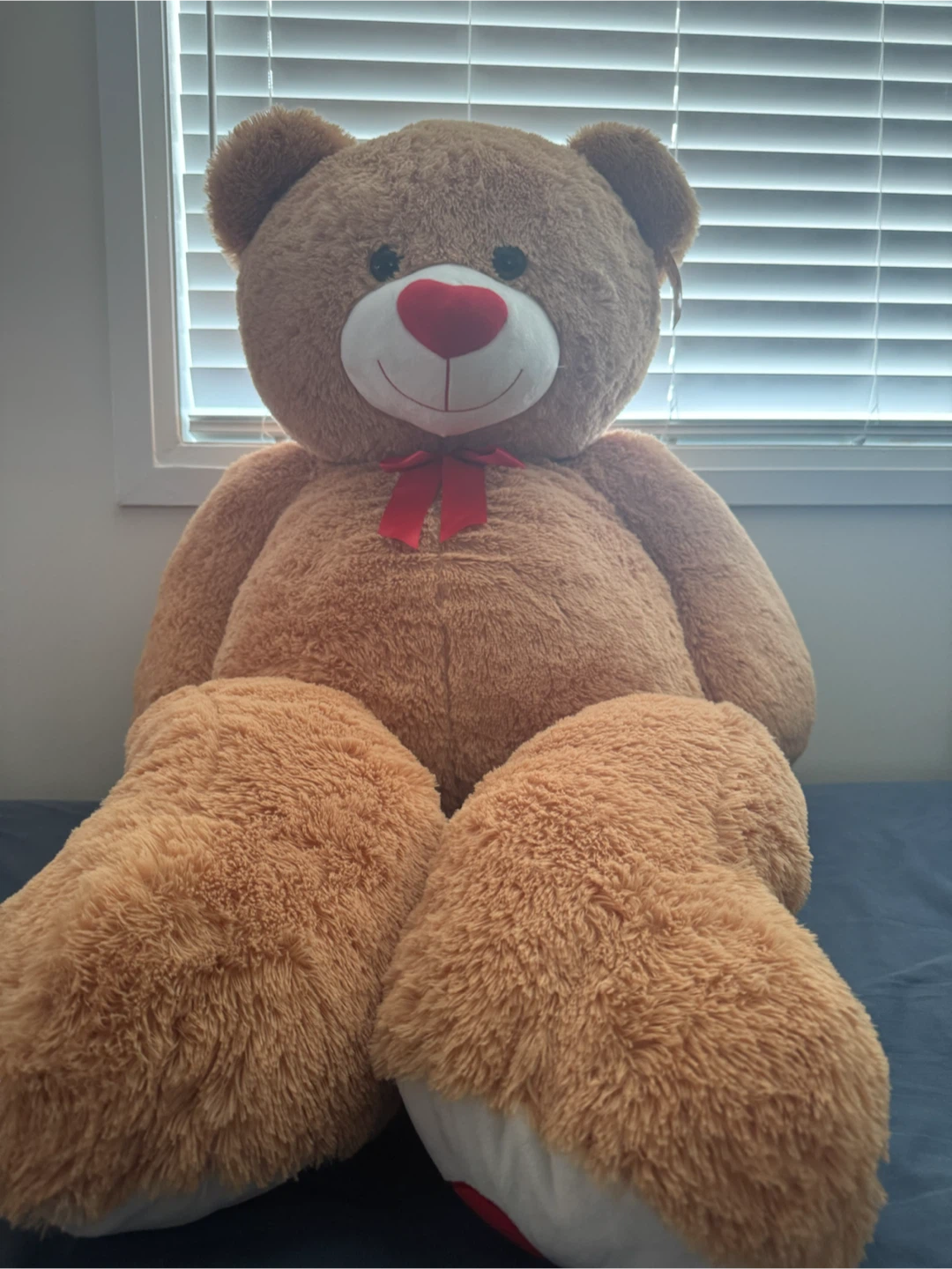 Large Brown Plush Teddy Bear