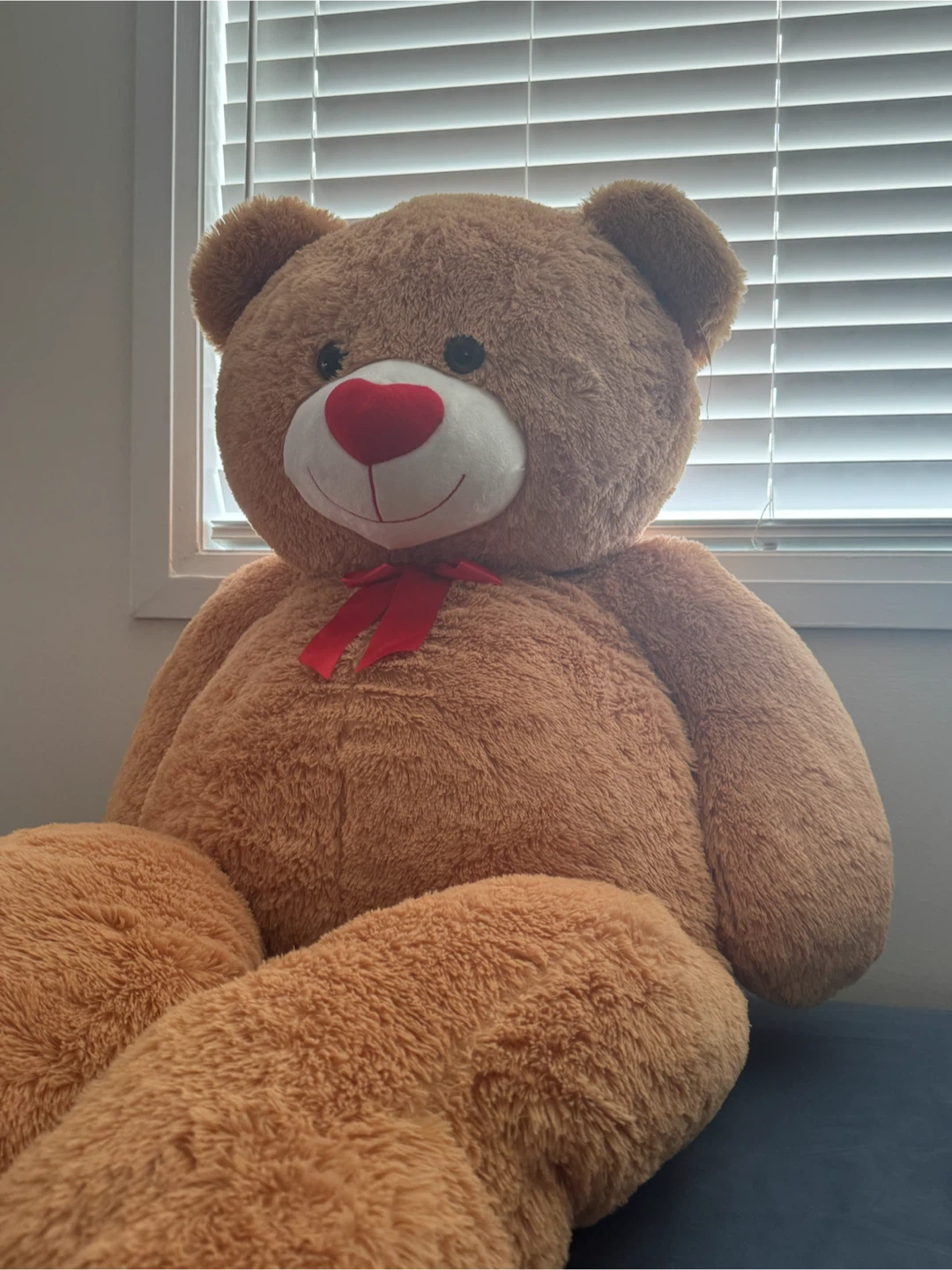 Large Brown Plush Teddy Bear - photo 3