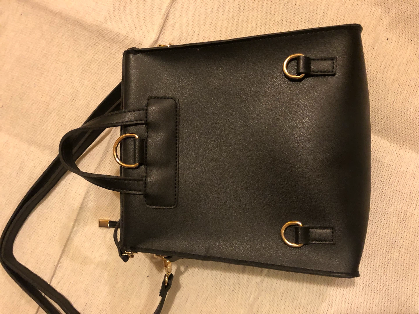 Black Convertible Backpack Purse - photo 2