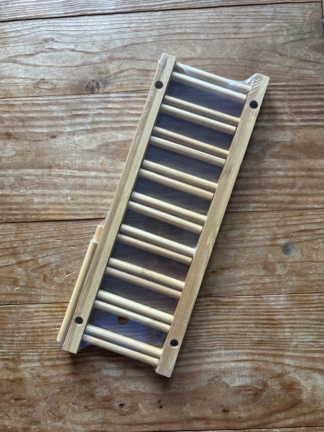 Bamboo Plate Holder & Organizer