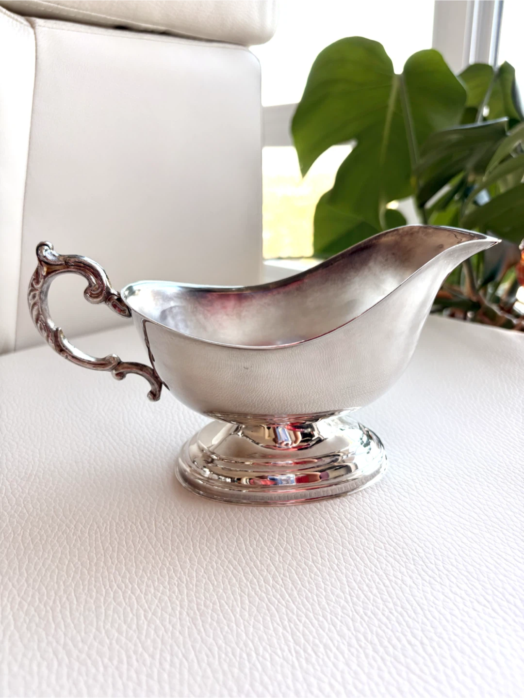 Silver-Plated Gravy Boat