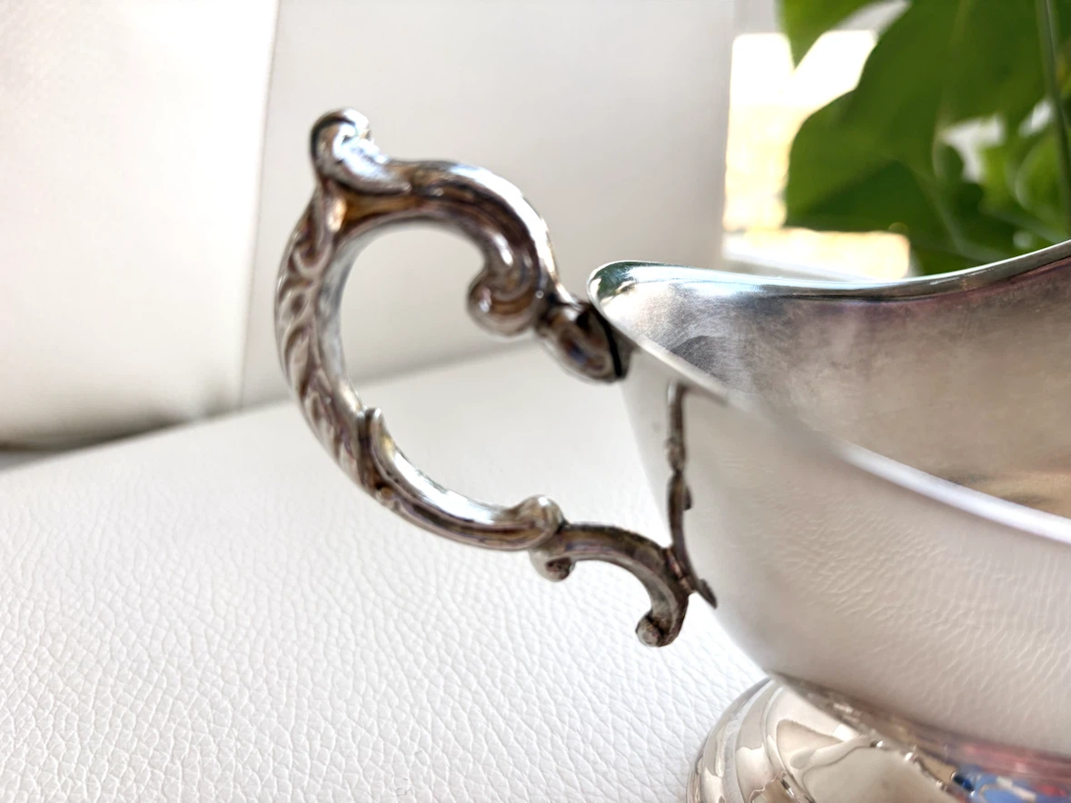 Silver-Plated Gravy Boat - photo 2
