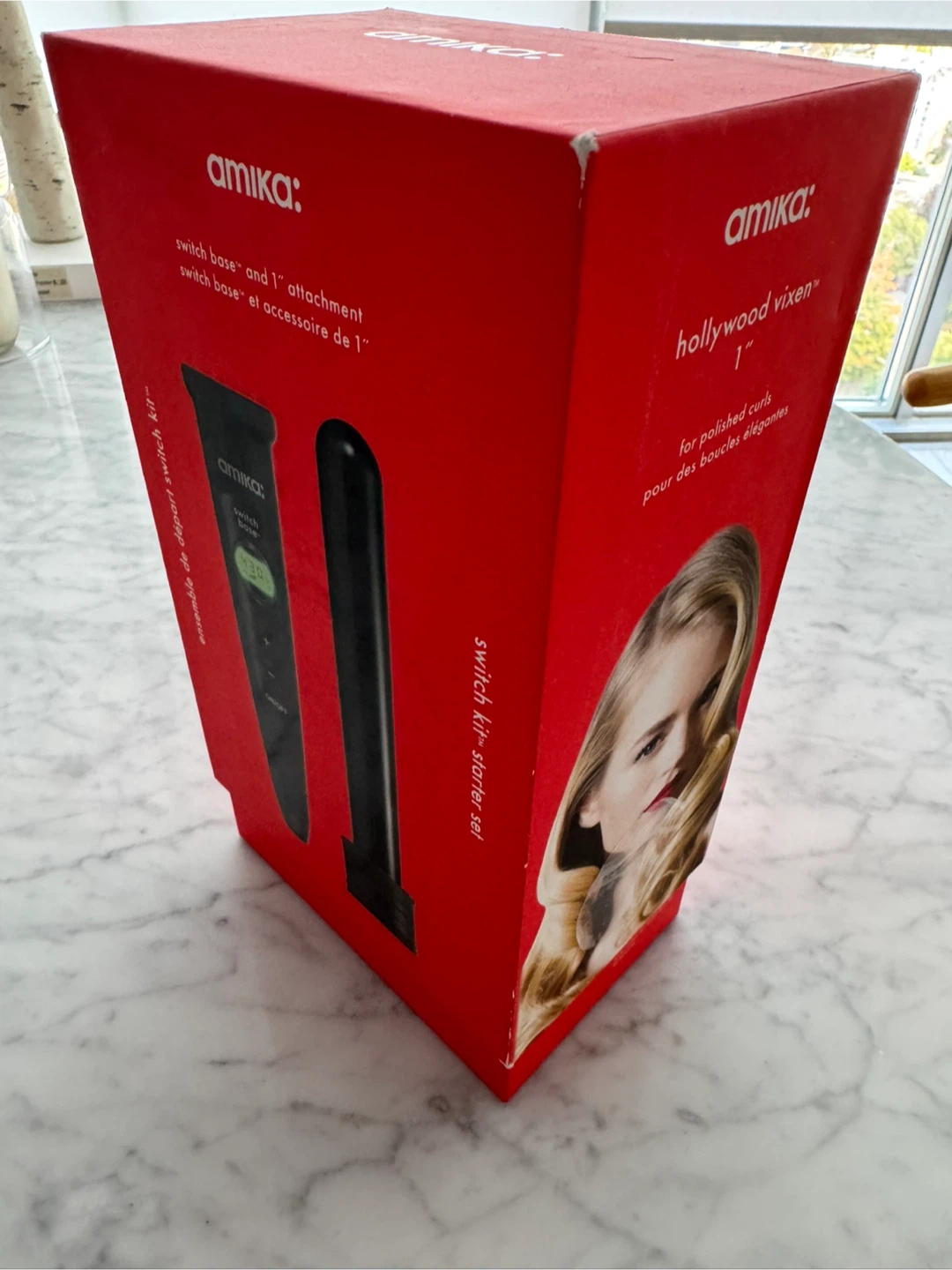 amika hair curling wands